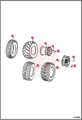 WHEEL, RIM 16.5X9.75 7232567 (3)