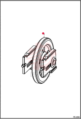 IDLER, FRONT 2 6693237 (1)