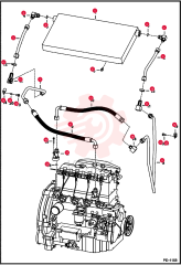 EXCHANGER, OIL COOLER 6710791 (2)