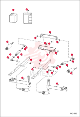 KIT, DAMPER STEERING 6737490 (2)