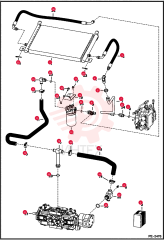 COOLER, OIL 6678194 (1)