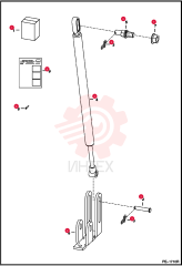 KIT, 3RD GAS SPRING