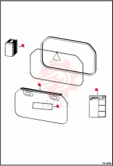 KIT, WINDOW REAR 6725946