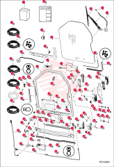 KIT, DOOR CAB TILT DUAL 6718807