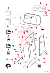 KIT, WINDOW SIDE 7131580