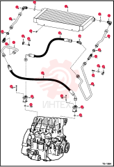 EXCHANGER, OIL COOLER 6710791