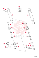 CYLINDER TILT ASSEMBLY RH 6597377