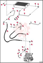 EXCHANGER, OIL COOLER 6709450 (2)