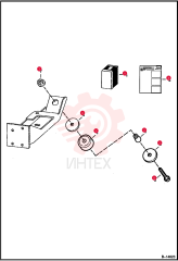 KIT, MOUNTING ENG 6711632
