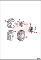 WHEEL, RIM 15X13