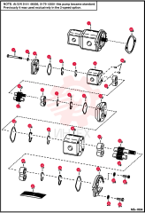 PUMP GEAR DOUBLE 6675661REM