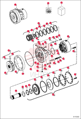 MOTOR, HYDROSTATIC 2 SP 6674738REM (2)