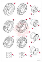 WHEEL, RIM 16.5X9.75