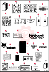 DECAL, THROTTLE 6735140