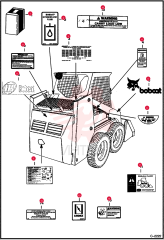 DECAL, OIL HYD 5