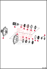 SHAFT, TRANS 6705065 (2)