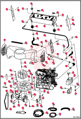 EXCHANGER, WATER RADIATOR 6666384 (2)