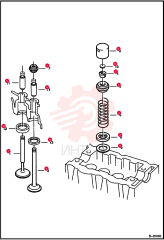 VALVE, EXHAUST 6667107