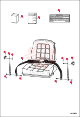 KIT, SEAT BELT 6703640 (2)