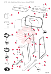 KIT, WINDOW SIDE 7131580