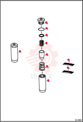 FILTER, OIL HYD IN-LINE 6661022 (1)