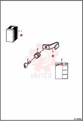 KIT, LOCK REAR DOOR 6732001 (1)