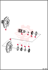 SHAFT, TRANS 6713456 (1)