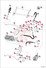 EXCHANGER, OIL COOLER 6728157