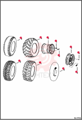 TIRE FLEX DIRT RH 14X17.5 (36.5X14)