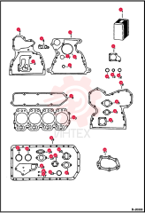 KIT, GASKET 6630460 (2)