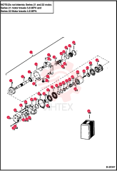MOTOR, HYD, W/O GEAR PUMP 6669084REM