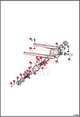 NUT PRETRQ HEX LOCK 86D8