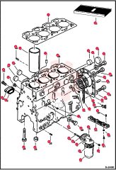 GASKET CYLINDER HEAD 6649423 (2)