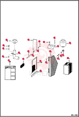 KIT, AIR CLEAN 6537151 (2)