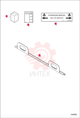 KIT, WINDOW REAR 6725946