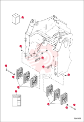 KIT, COUNTERWEIGHT 7129251