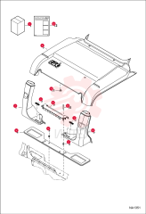 KIT, HEADLINER HVAC 7174171