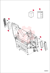 FILTER, AIR HEATER CAB 7231496