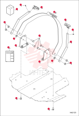 KIT, SEAT BELT 6703640