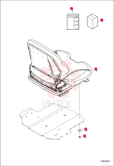 KIT, SEAT 80MM SUSPENSION