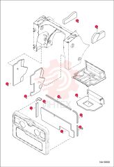 INSULATION, DOOR REAR 7171192