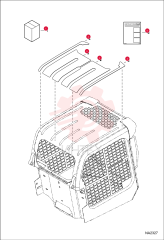 KIT, DECAL WHITE 7172903