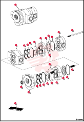 PUMP, GEAR DOUBLE 6686699