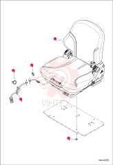SEAT OPERATOR SUSPENSION CLOTH 7301029