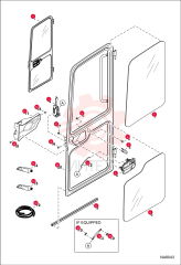 DOOR, CAB ASSY 7157151 (3)