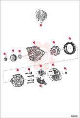 ALTERNATOR 90A 6690593 (3)