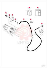 KIT, CASE DRAIN 7244918 (4)