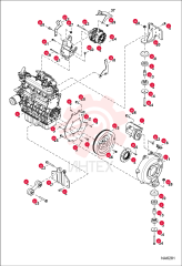 COUPLER, FLANGE 6670757 (4)