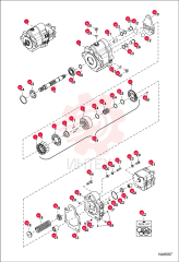 PUMP HYDRAULIC PISTON 7306871 (1)