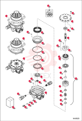 MOTOR, SLEW 7219299 (1)